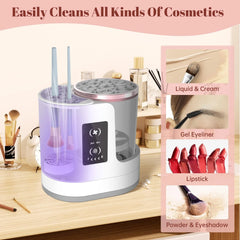 Electric Makeup Brush Cleaner 3 in 1 Makeup Essentials