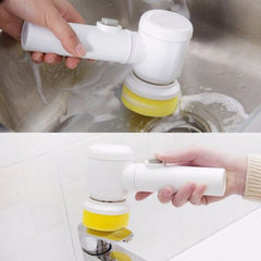 Handheld Electric Bathroom Scrubber for Cleaning